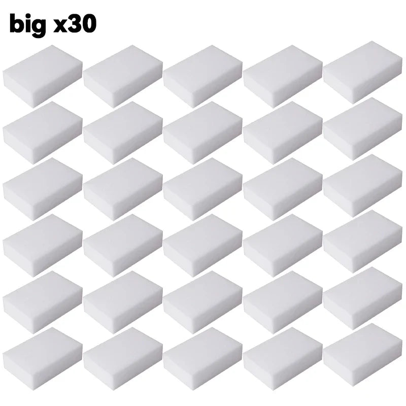 5 or 50pcs Magic Melamine Sponge Eraser Cleaner Strong Absorbent Kitchen Bathroom Cleaning Tools Household Supplies Sponges