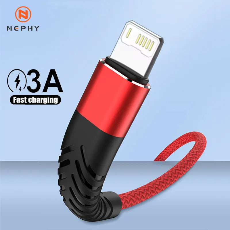 3A Fast Charging USB Cable for iPhone 14 13 12 11 Pro Max Xs X XR 6 6s 7 8 Plus iPad Mobile Phone Charger Cord Data Wire 2m 3m