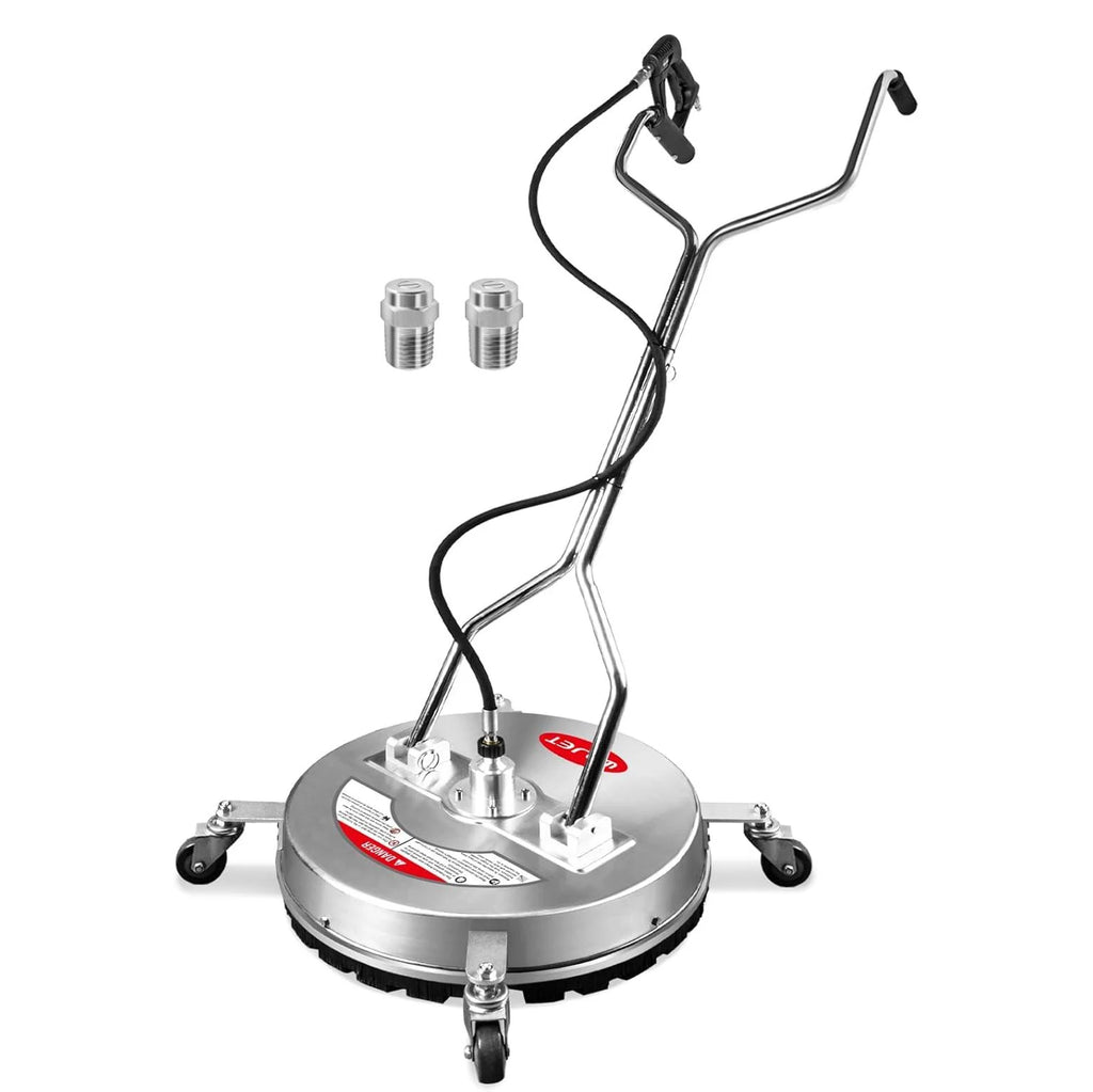 24 Inch High Pressure Stainless Steel Flat Surface Cleaner/ Industrial Pressure Cleaners Mobile Scrubber For Floor Cleaning