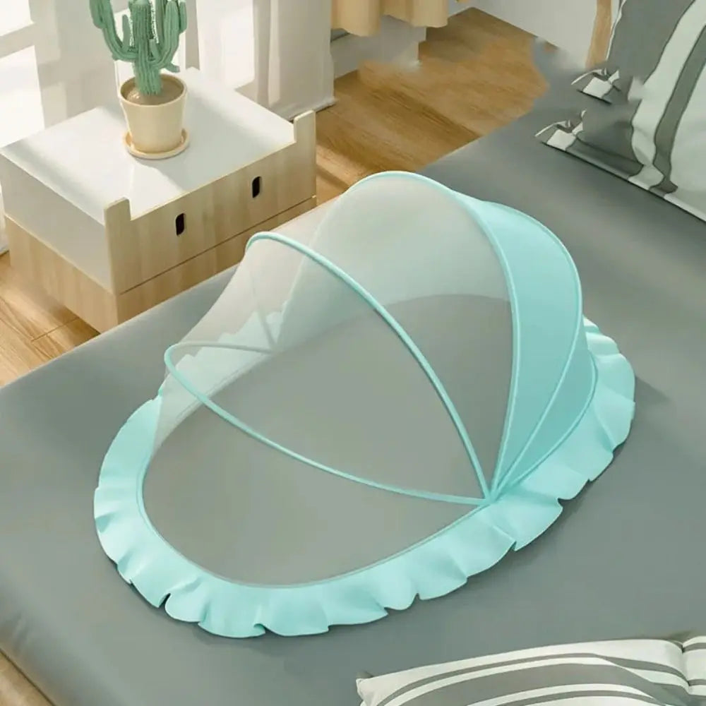 New Foldable Bed Mosquito Net Baby Accessories Undecided Baby Canopy Yurt Plastics Sunshade Mosquito Cover