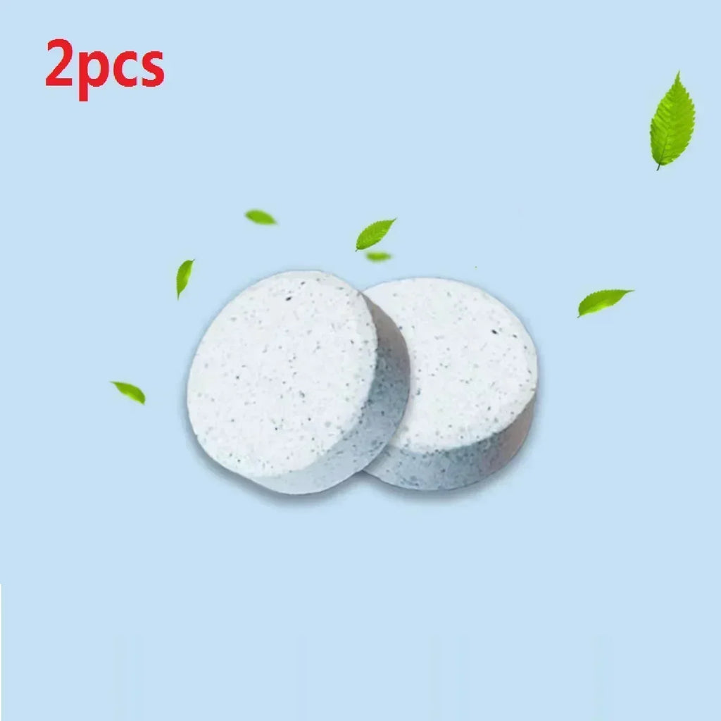 New 100Pcs Degreasing Film Wiper Essence Effervescent Tablets Solid Cleaner Car Windscreen Glass Toilet Cleaning Car Accessories