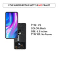 For Xiaomi Redmi Note 8 LCD Display Touch Screen Digitizer Assembly M1908C3JH M1908C3JG M1908C3JI For Redmi Note8 Display Parts