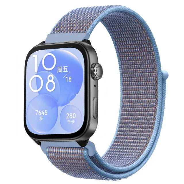 Nylon Loop Strap For Huawei Watch Fit 5/4/3 Sport Breathable Replacement Bracelet Wristband Huawei Watch Fit 4 5 Pro Accessories