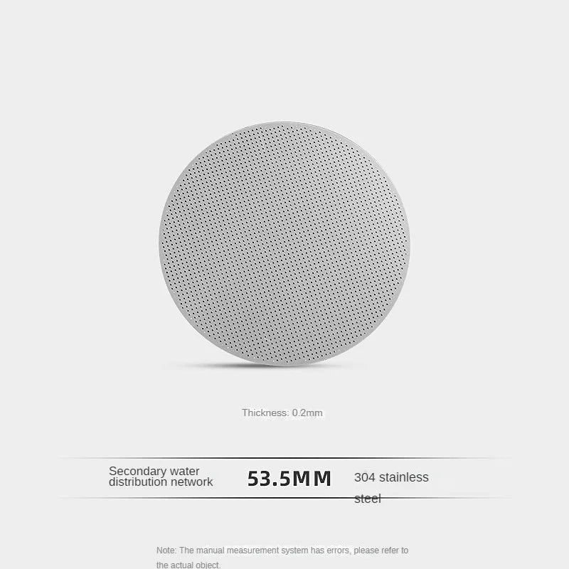 Espresso Puck Screen Coffee Filter 51mm 53.5mm 58.5mm Reusable Holder 0.2mm For 51mm 54mm 58mm Portafilter Barista Accessories