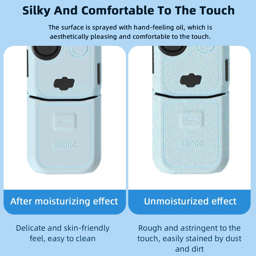 Case for DJI OSMO Pocket 4 Pro 4 3 Silicone Protective Cover Anti-Scratch Lens Cap Protector for Pocket4 Case Shell Accessories