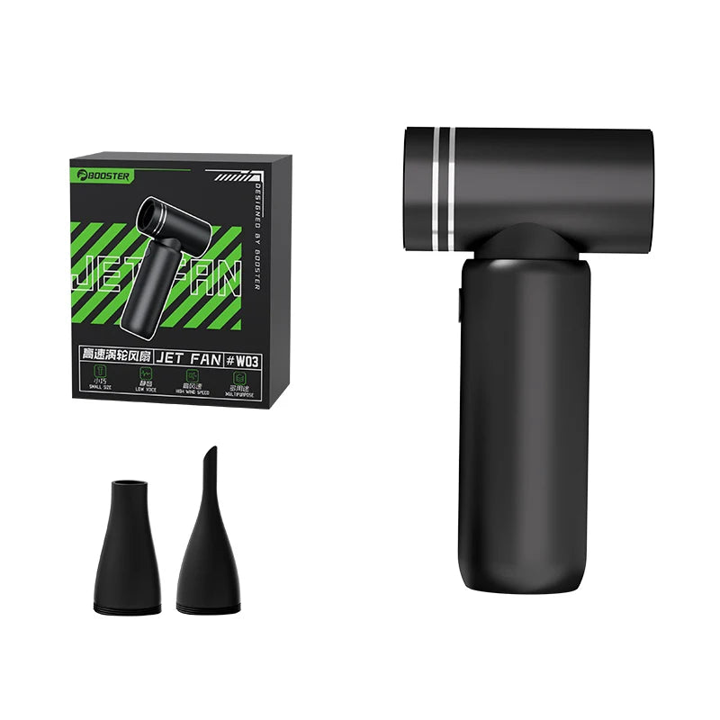Booster Fan Turbo W03  Mini Strong Portable Air Blower 110000RPM Electric Turbo Blower Fan Air Duster Cleaner Car Cleaning