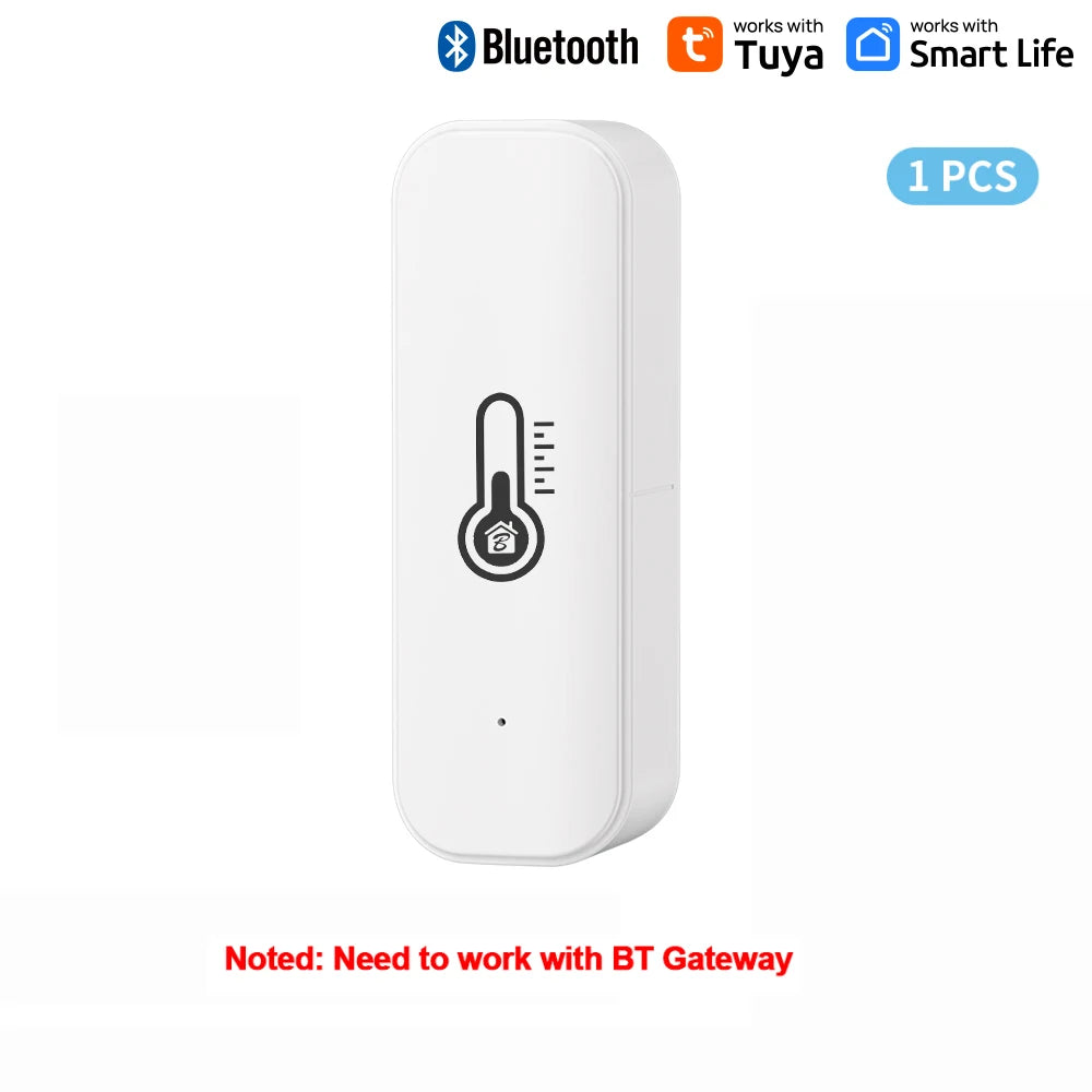 Tuya Bluetooth Gateway Hub or Bluetooth Temperature&Humidity Sensor with APP Remote Control Thermometer Hygrometer Sensor Home