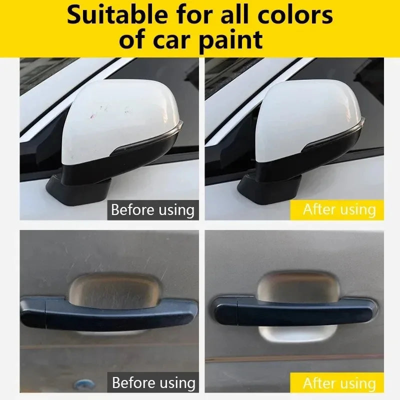 2pcs Upgraded Nano Magic Car Scratch Remover Cloth Multipurpose Scratch Repair Cloth for Car Paint Scratch Repair