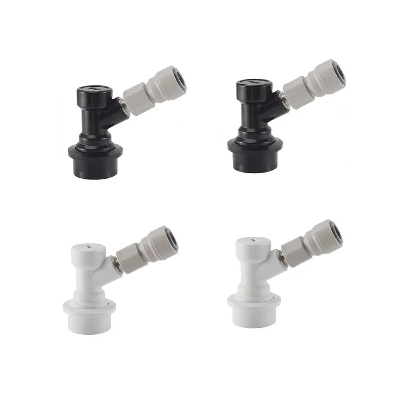Wholesale Liquid Ball Lock Quick Disconnect with 3/8" Push-fit Quick Connector,Homebrew Beer/Gas Dispenser Quick Fitting Adapter