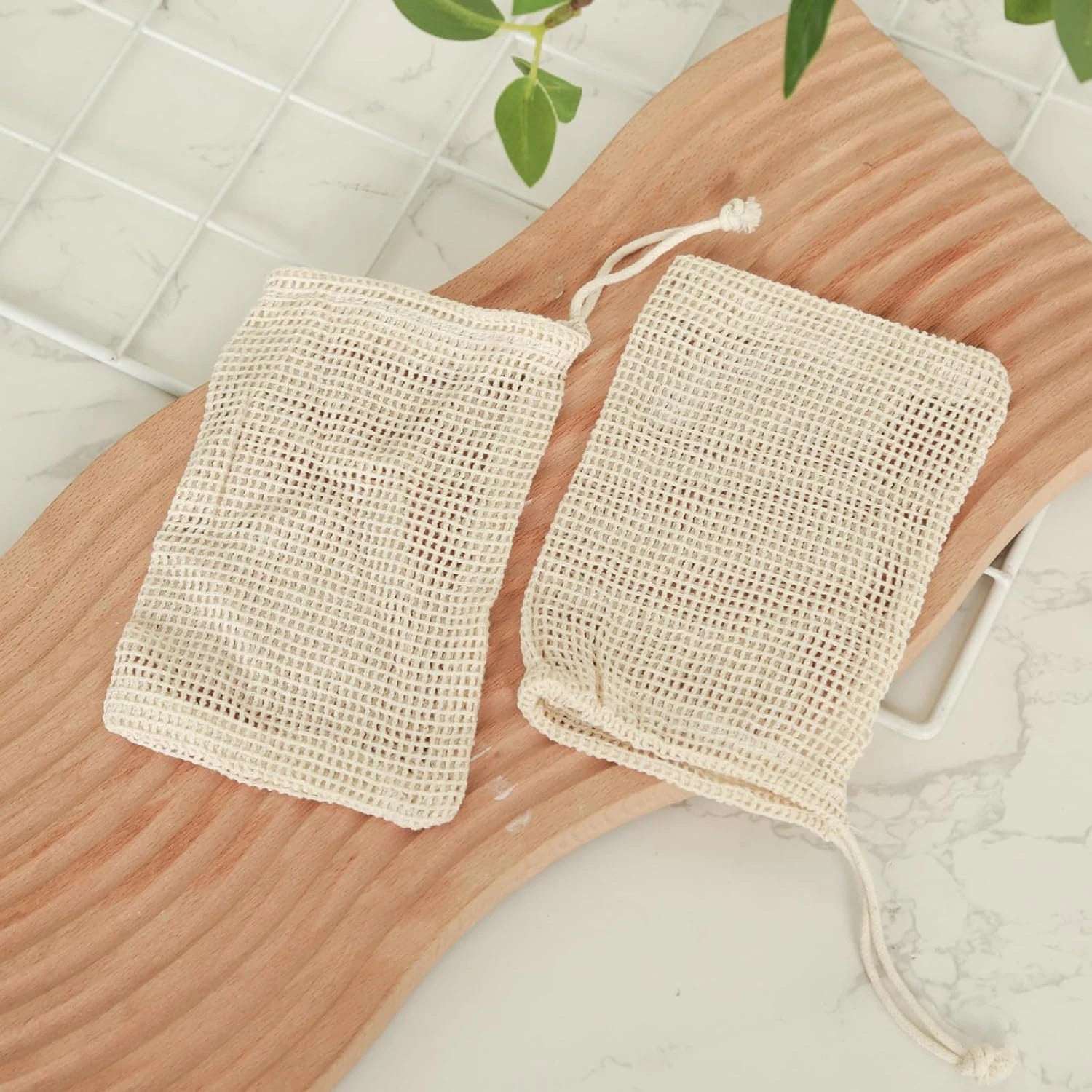 Handmade Eco-Friendly Natural Soap Saver Bag Mesh Soap Pouch - Body Cleansing And Skincare Accessory