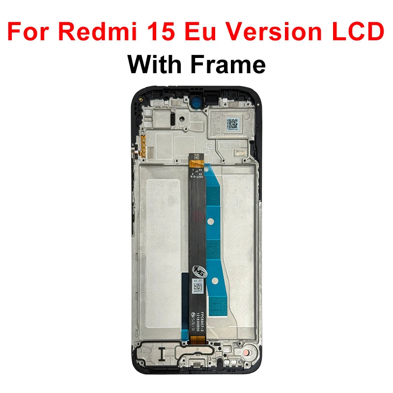 A- IPS For Xiaomi Redmi 12C 22120RN86G 12 LCD 14R 14C Display Touch Screen Digitizer Replace For Redmi 13C LCD 13 Display 15 15C