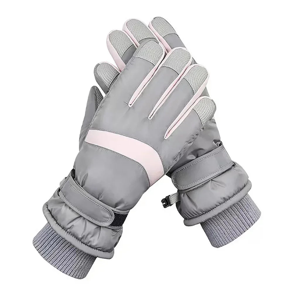 Ski Gloves Waterproof Windproof Anti Sli - Warm Gloves Thermal Touchscreen, For Men Women Outdoor Winter Ski Gloves