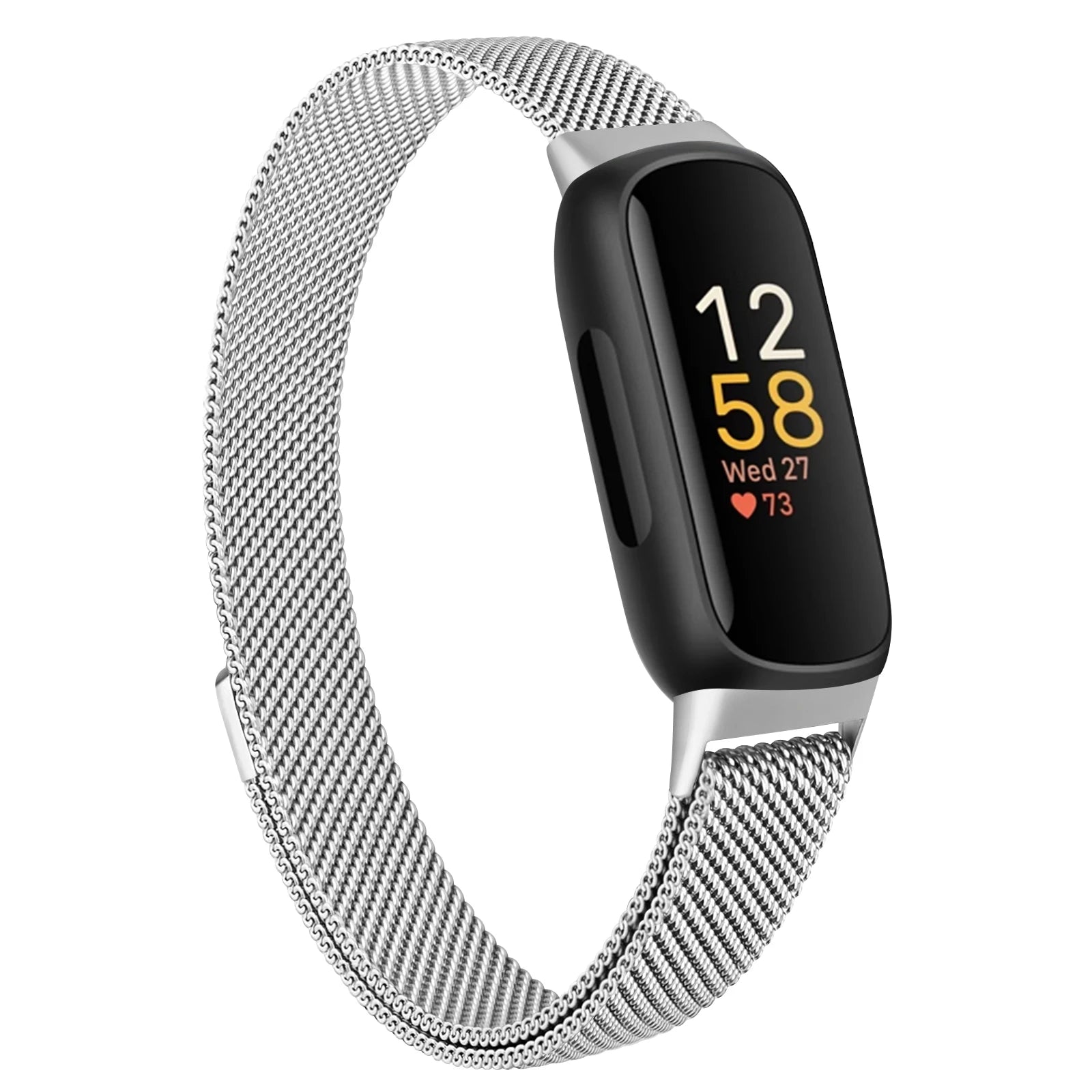 Metal Magnetic Loop Strap For Fitbit Inspire 3 Band Stainless Steel Watchband Bracelet For Fitbit Inspire 3 Strap Wristband