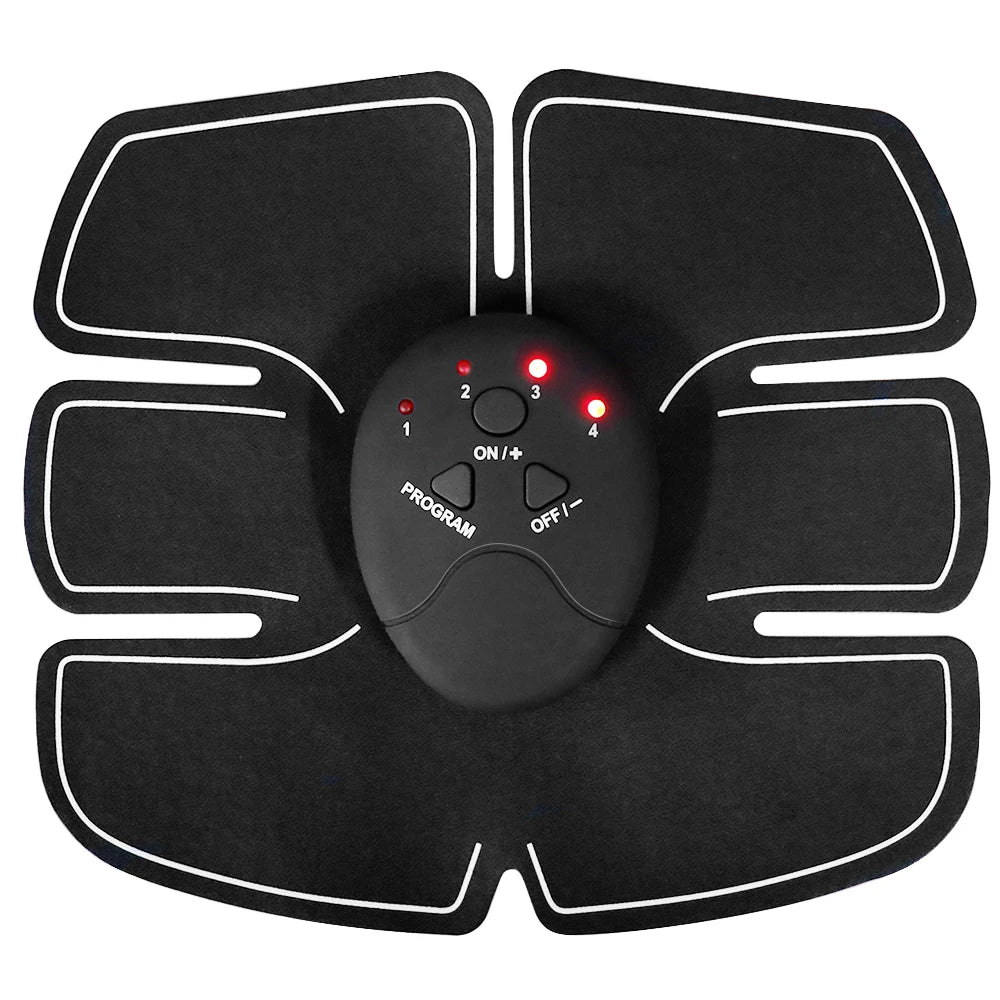 Electric Wireless EMS Muscle Stimulator Buttocks Hip Trainer Abdominal ABS Exercise Fitness Body Slimming Massager Stickers