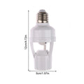 Smart E27 PIR Motion Sensor Light Switch 110V 220V Detector Base Lamp Holder Lux Time Delay Adjust Control Bulb Socket 1pc