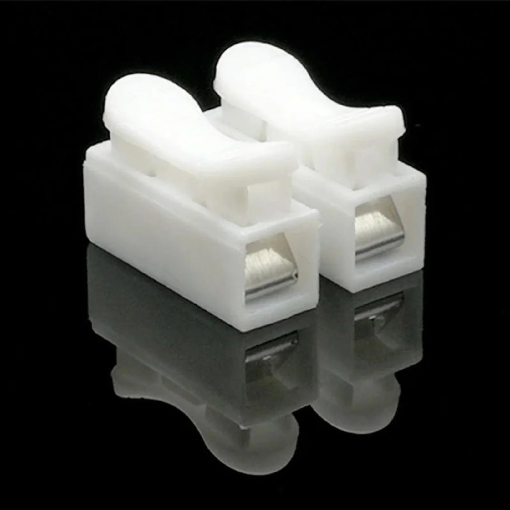 20/50Pcs No Solding Quick 1P 2P 3P Cable Wire Connector No Screw Terminal Block Spring Clamp