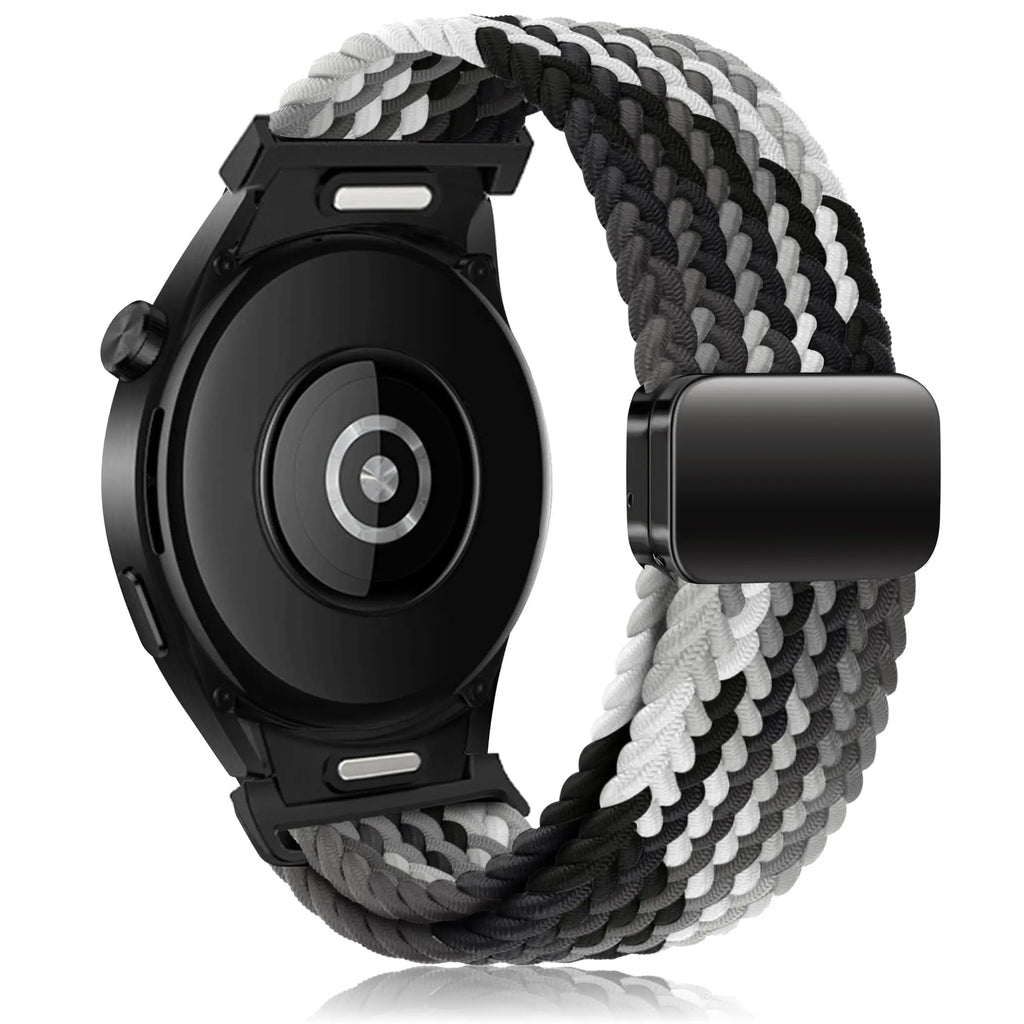 No Gaps Band For Samsung Galaxy Watch 6 4 classic/5 pro 47mm 43mm 44mm 40mm magnetic Braided bracelet Galaxy watch6 watch4 strap