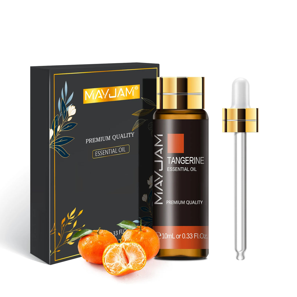 MAYJAM Vanilla Lavender Jasmine Eucalyptus Sweet Orange Patchouli Lemongrass Cinnamon Rosemary Rose Citronella Essential Oil