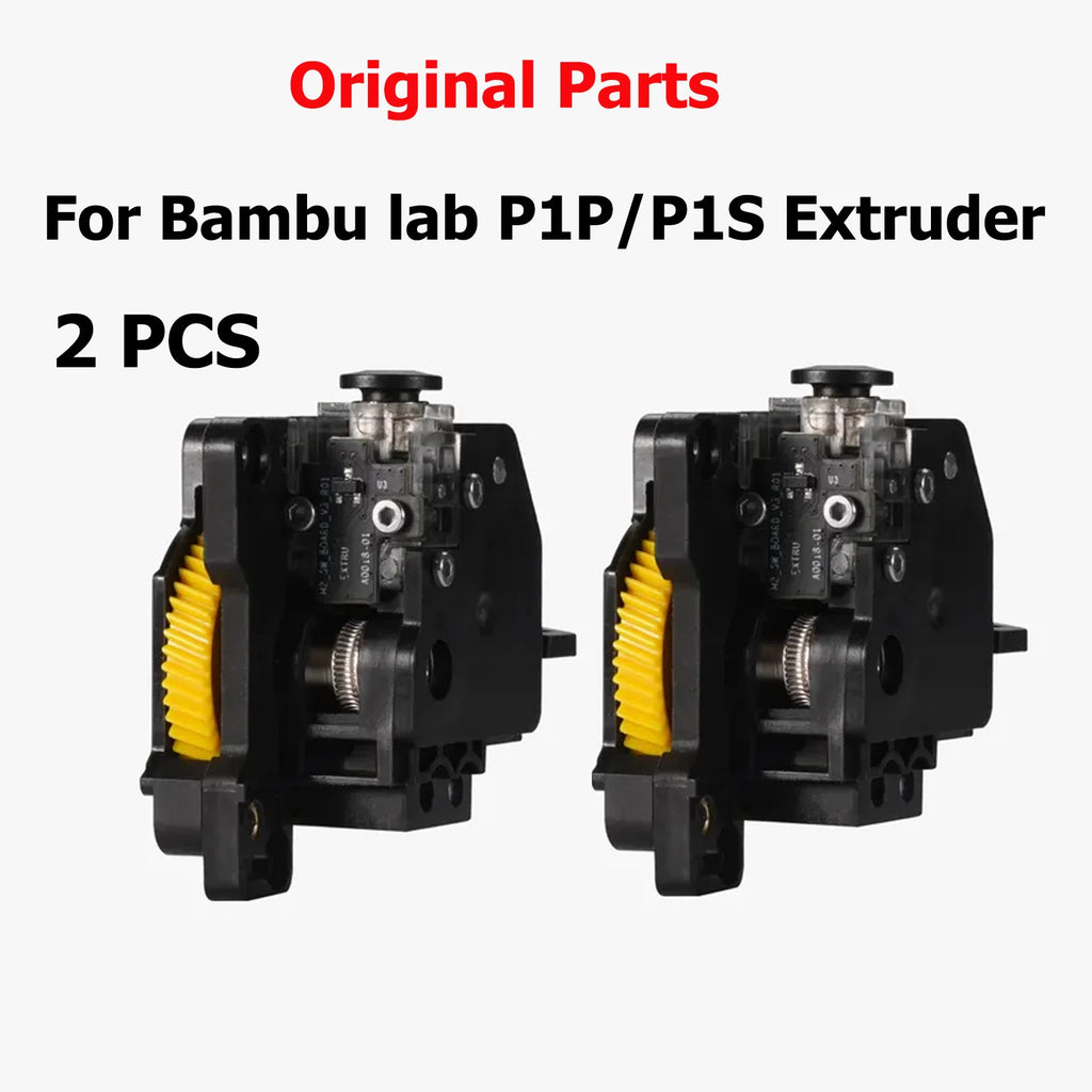 Original Hardened Steel Extruder Unit For Bambu lab P1/X1 Series Extruder For P1S P1P For Bambu lab Hotend Extruder Gear