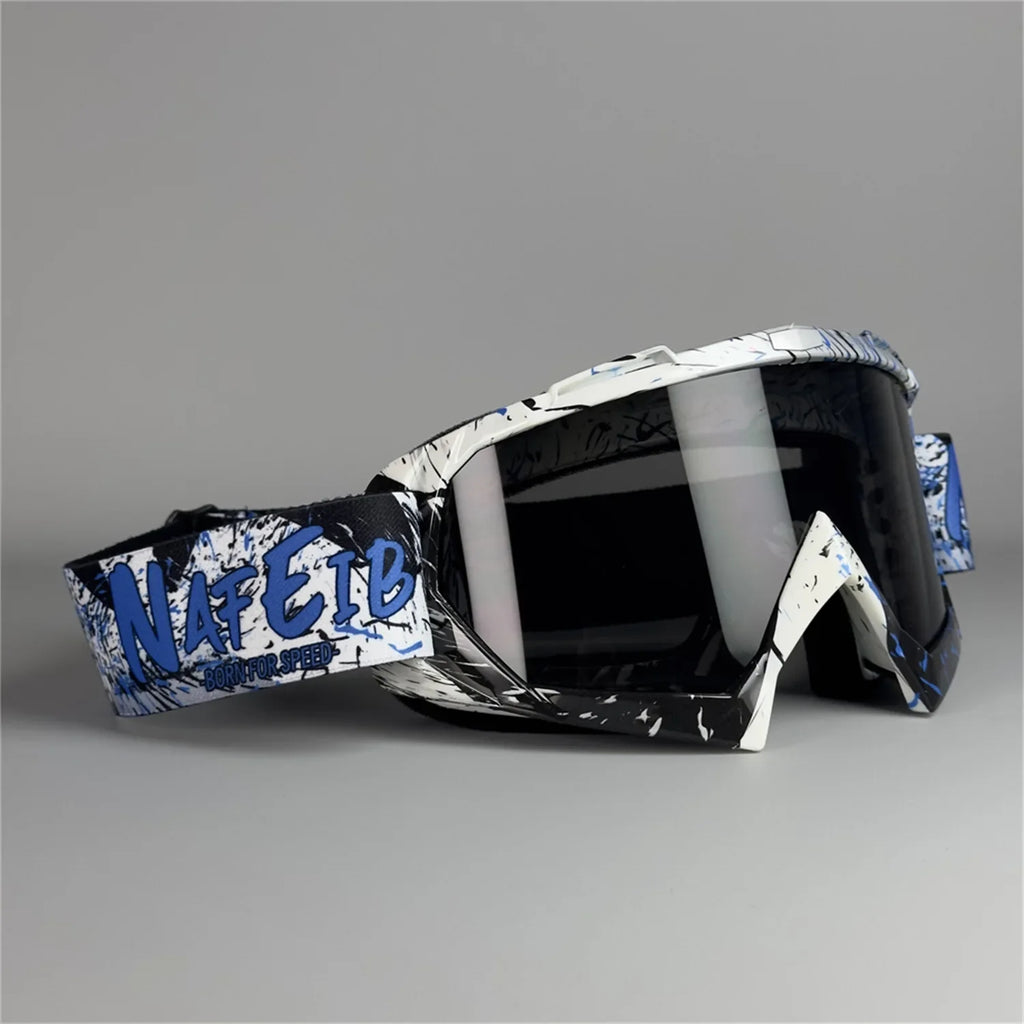 Latest Motorcycle Goggles for Men. Off-road Sunglasses. Safety Protection. MX Night Vision Helmet Visor. Retro Driving Glasses.