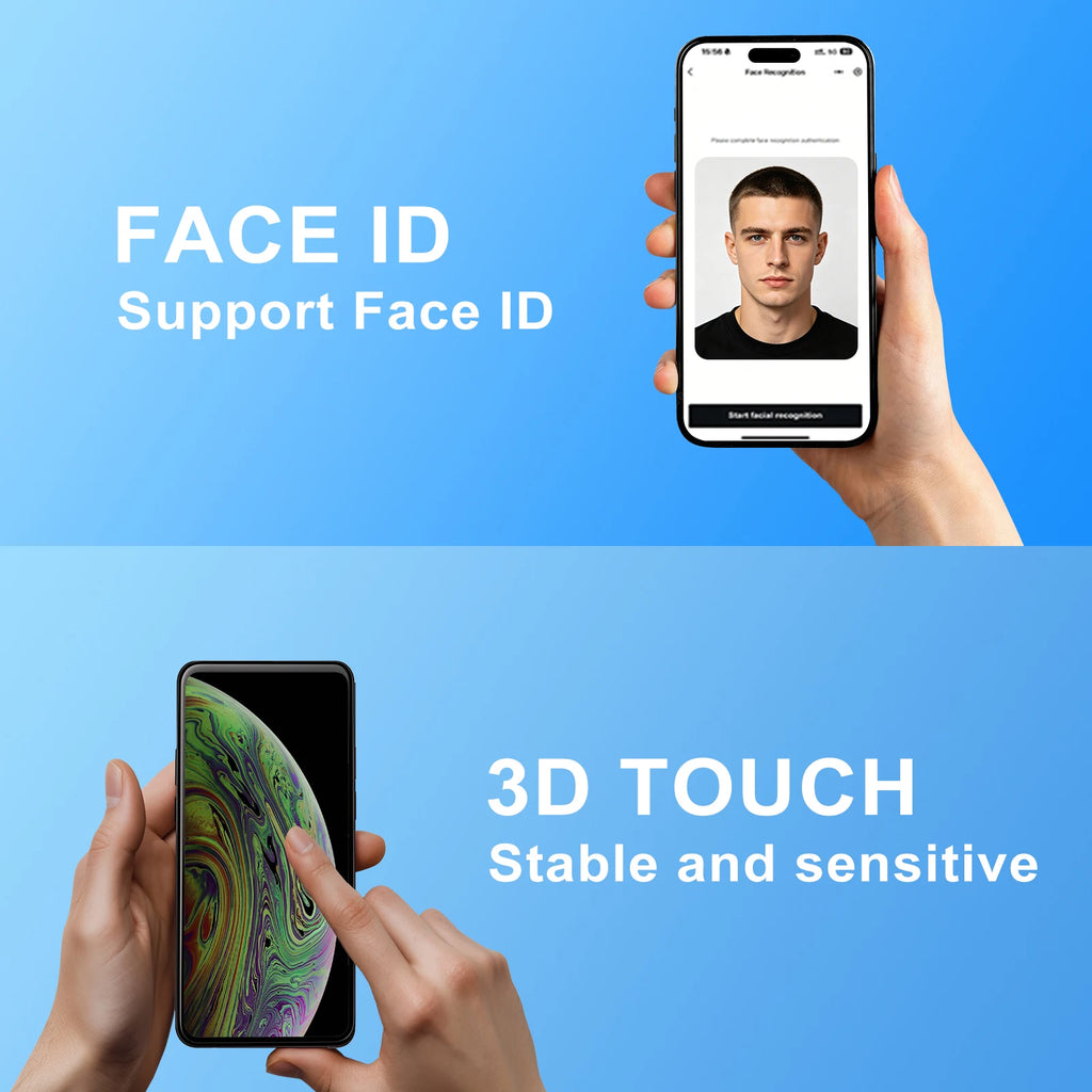 OLED X LCD For iPhone 14 15 Pro Max Display 16 16 Pro 17 17 Pro Max 3D Touch Digitizer Incell For iPhone 11 12 13ProMax Screen