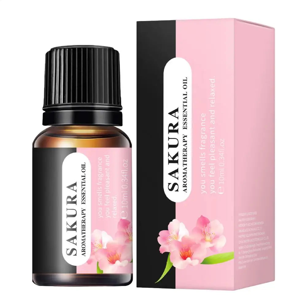 1pc Citronella,bergamot, Sandalwood, Peppermint Essential Oil For Diffusers Aromatherapy Sleep Meditation Candles & Massage