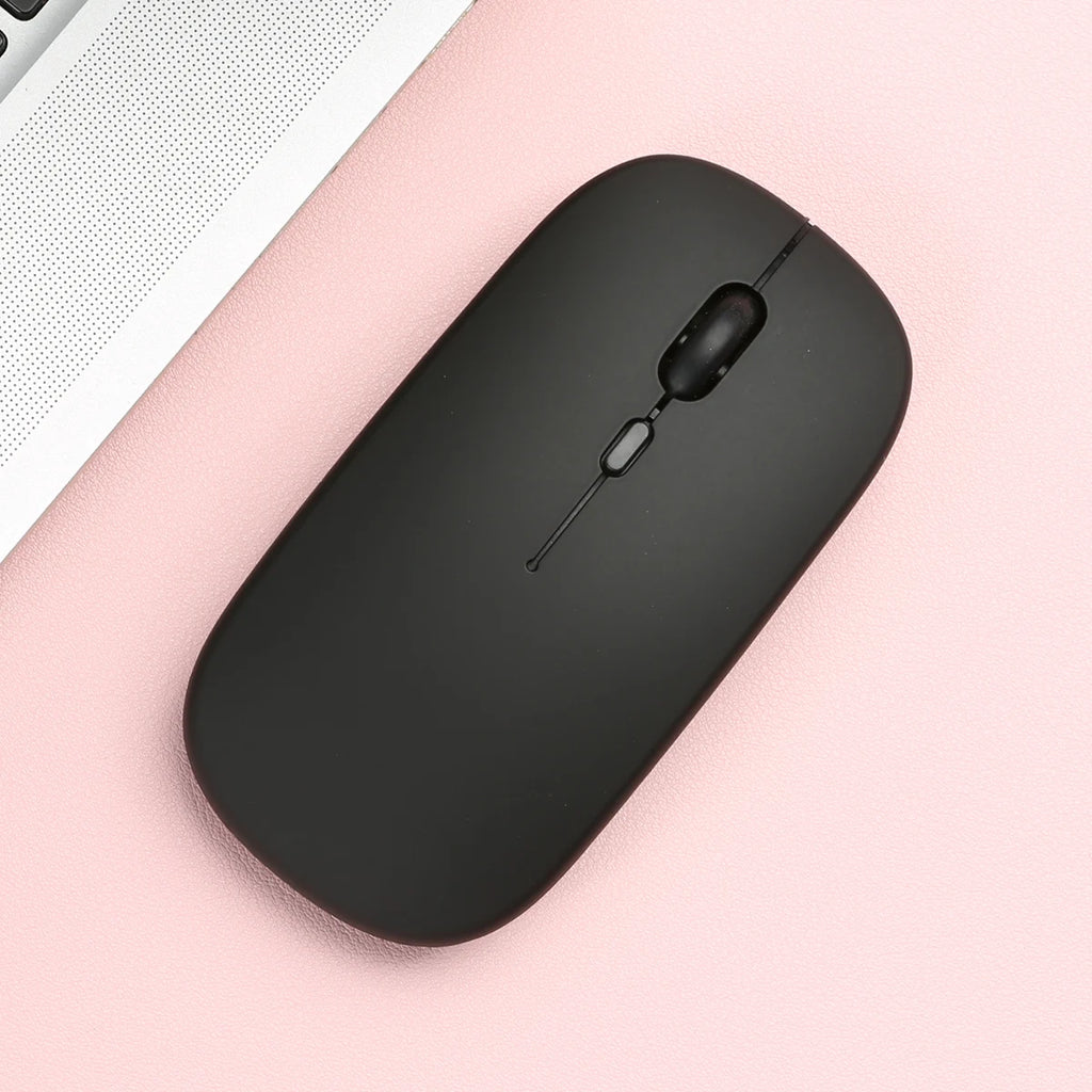Wireless Bluetooth-compatible Mouse Portable Ergonomic Computer Mice For Laptop iPad Tablet PC Mobile Phone Office Gaming Mouse