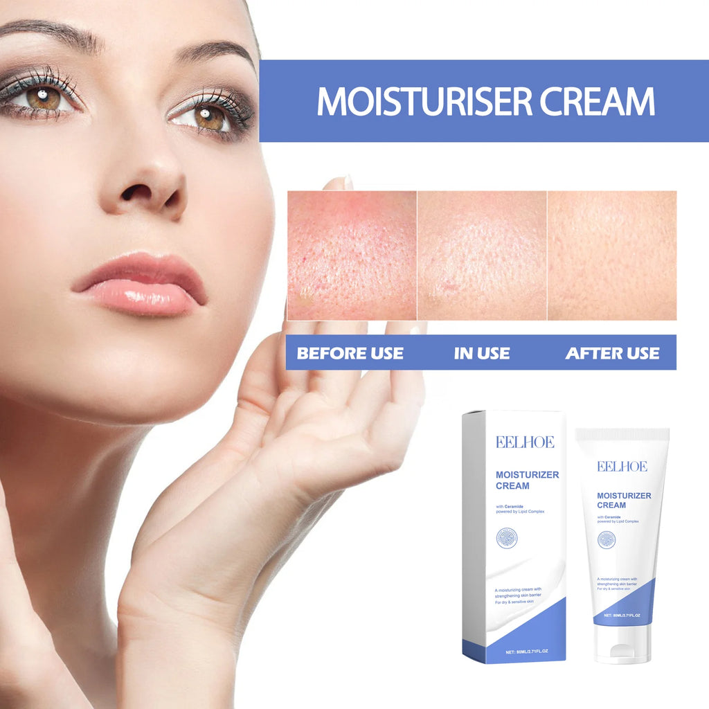 Ceramide Face Cream Moisturizing Hyaluronic Acid Repair Face Damaged Nourish Smooth Facial Cream Beauty Health Skin Care Product