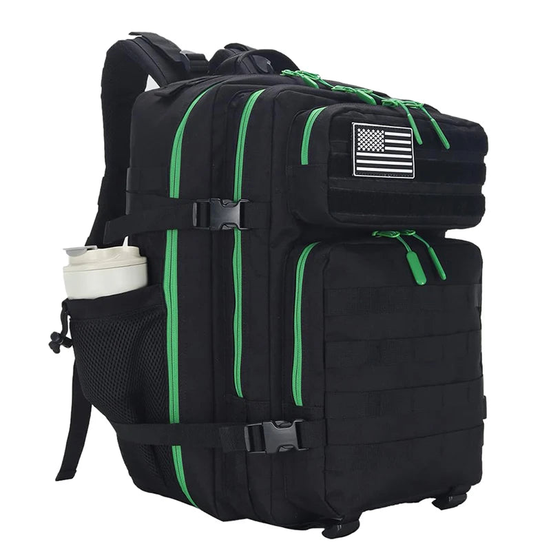 LHI 25L Tactical Backpack for Women Fitness Athlete Gym Out Bag  Small Outdoor Sports Travel Rucksack with Bottle Holder