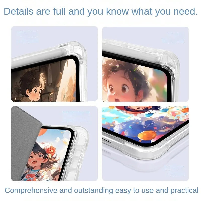 NEW For Redmi Pad 2 Case Magnetic Smart Cover For Coque Xiaomi Redmi Pad 2 2025 11 inch with Pencil Holder Tablet Cover