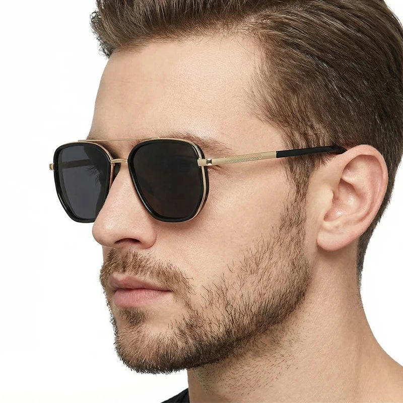 New Pilot Polarized Sunglasses Men Women Classic Polygon Driving Sun Glasses Fashion Outdoor Anti-glare Shades UV400