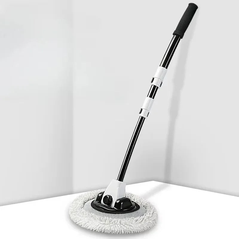 Car Wash Brush Telescoping Long Handle Soft Chenille Mop Window Cleaning Brush Auto Accessories