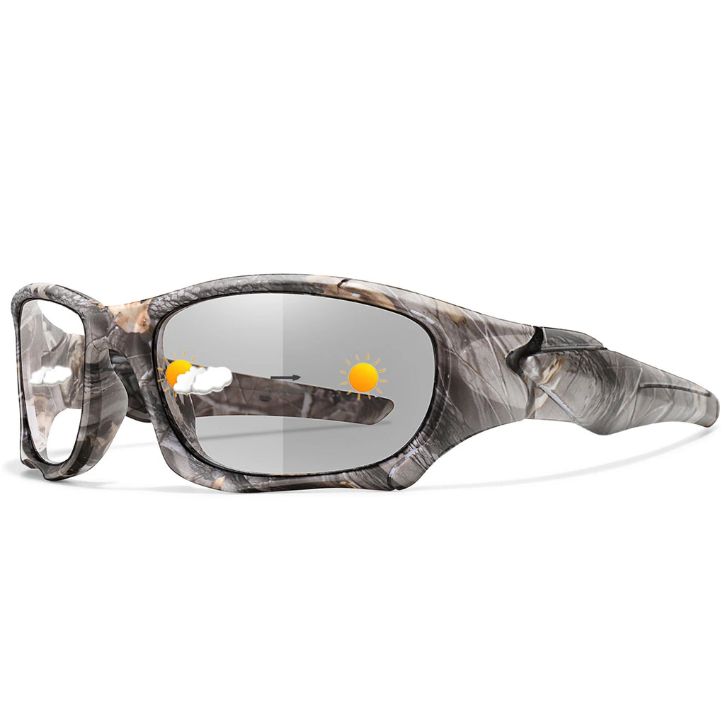 Trendy Style Photochromic Sunglasses For Men Women Outdoor Mtb Bicycle Cycling Runnging Eyewear Sports Bike Windproof Goggles