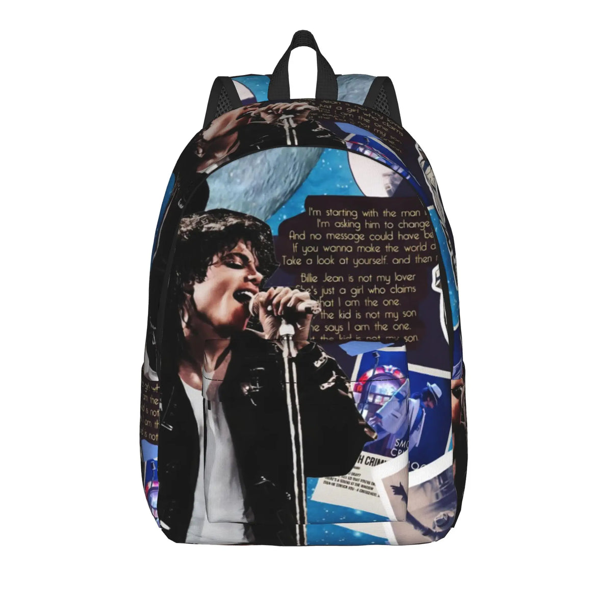 Michael Jacksons Musical Movie 2026 Cool Backpack with Pocket Student Business  Daypack for Men Women Laptop Canvas Bags