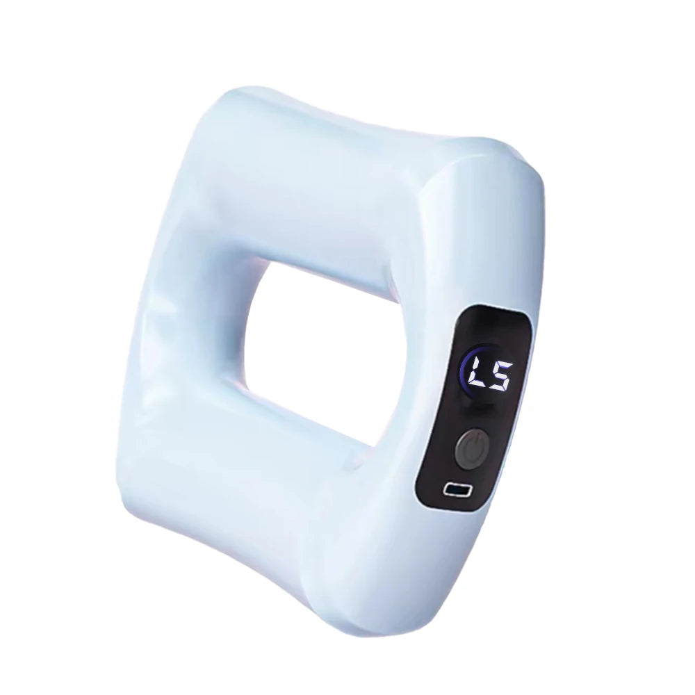 Electric Fascia Ring Body Fitness Massage Ring Vibration Body Shaping Massager Abdomen Belly Waist Deep Tissue Massage Device