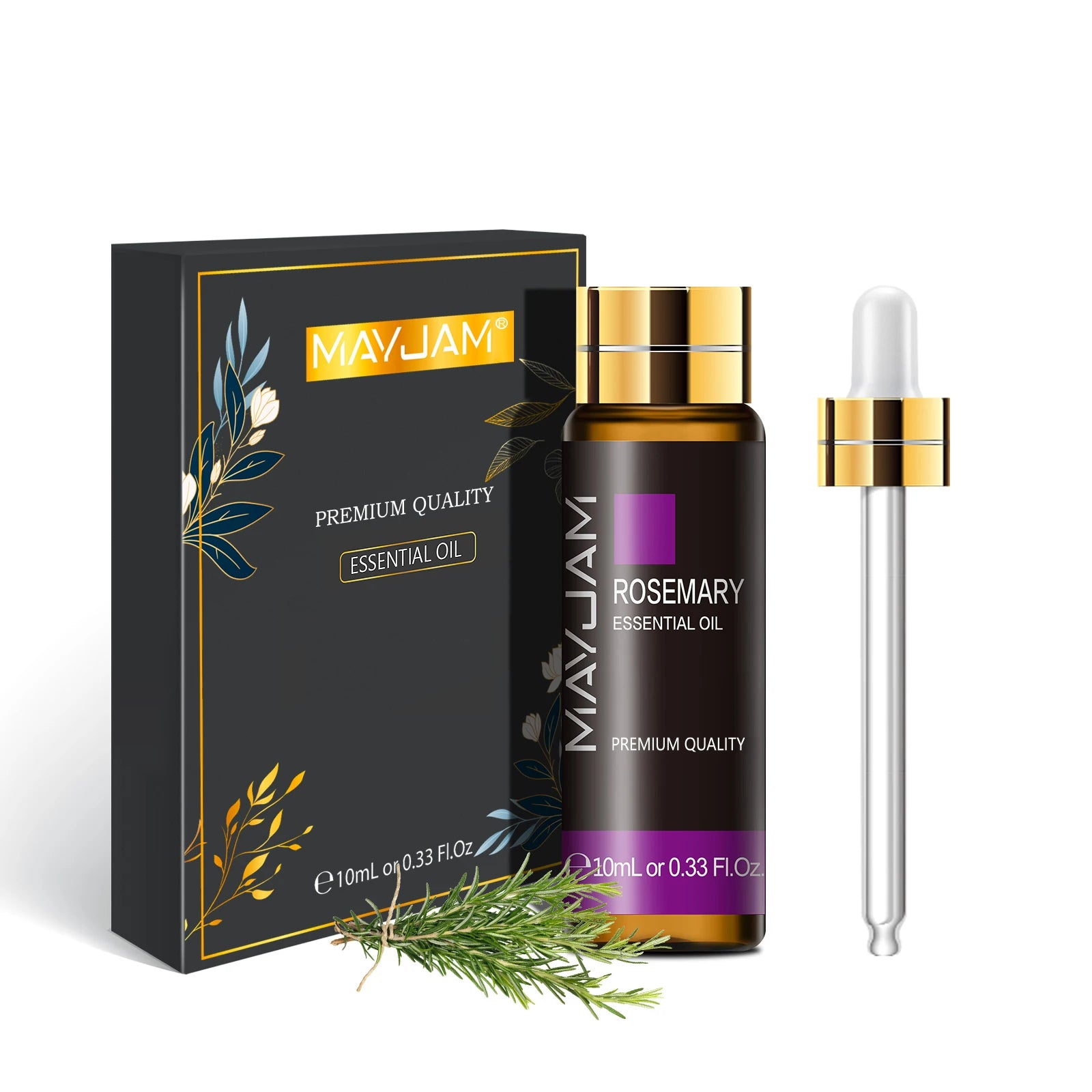 MAYJAM Vanilla Lavender Jasmine Eucalyptus Sweet Orange Patchouli Lemongrass Cinnamon Rosemary Rose Citronella Essential Oil
