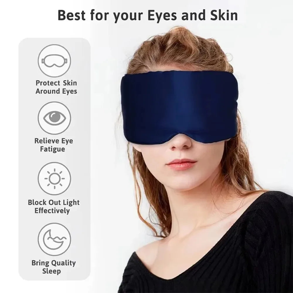 Eyepatch Sleep Mask for Eyes Cover Mask Sleep Shade Eyes Blocking Light Eyemask Soft Padded Travel Sleeping Aid for Eye Mask