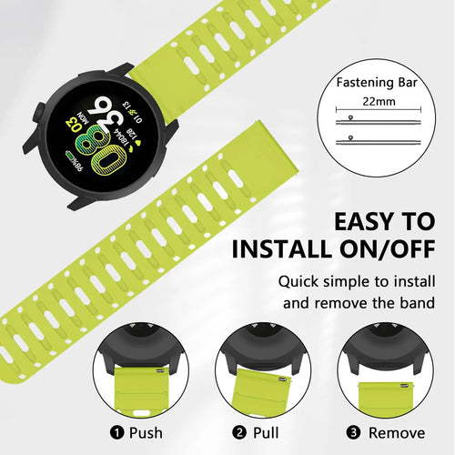 22mm Watch Band For Garmin Forerunner 970/265/255/965/570 47mm Silicone Magnetic Strap For Garmin Vivoactive 4/Venu 2 3 4 45MM
