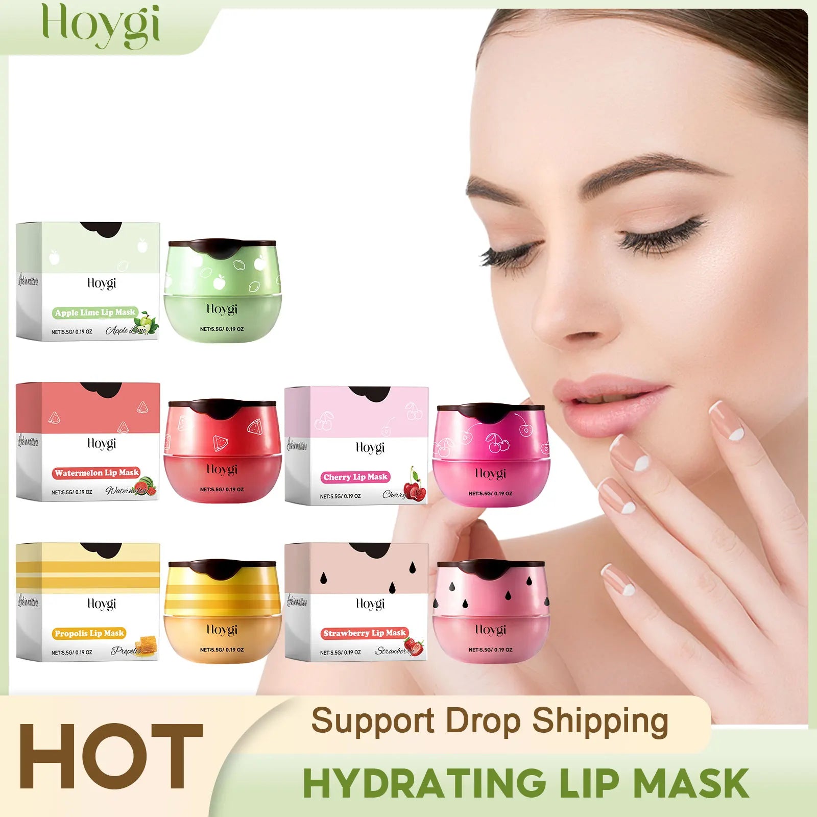 Lip Mask Fade Lip Lines Remove Dead Skin Anti-cracking Dryness Peeling Repair Plumper Bleach Nourish Moisturizing Lip Care Cream