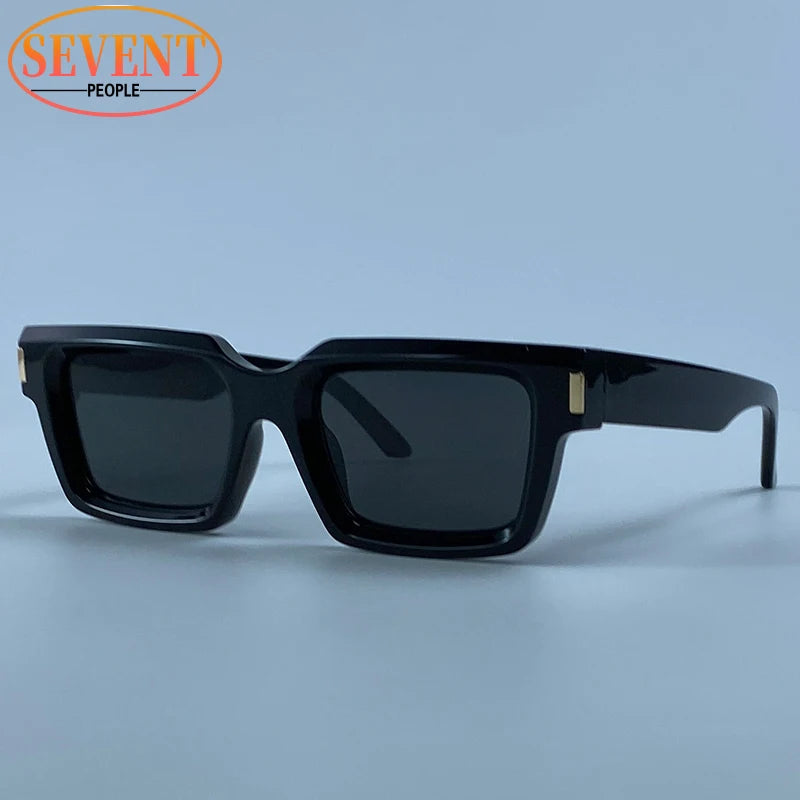 Steampunk Square Sunglasses Men 2026 Luxury Designer Trendy Photochromic Driving Punk Sun Glasses Male Outdoor Streetwear Shades