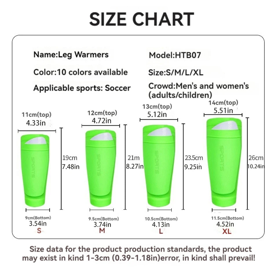 Loogdeel 1 Pair Shin Guard Sleeves Soccer Youth Calf Support Men Kids Football Leg Sleeves Adult Sports Compression Sleeves