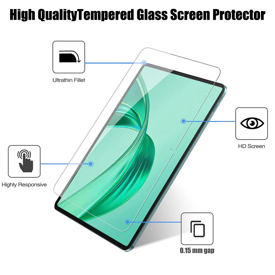 2PCS Tempered Glass for Honor Pad X8a 2024 11 inch Screen Protector for honor pad x8a Film