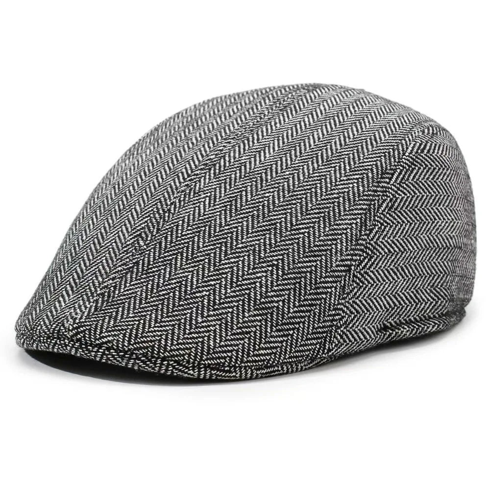 New Soft Men Berets Casual Anti-UV Newspaper Hat Dad Hat Men