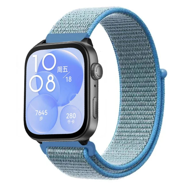 Nylon Loop Strap For Huawei Watch Fit 5/4/3 Sport Breathable Replacement Bracelet Wristband Huawei Watch Fit 4 5 Pro Accessories