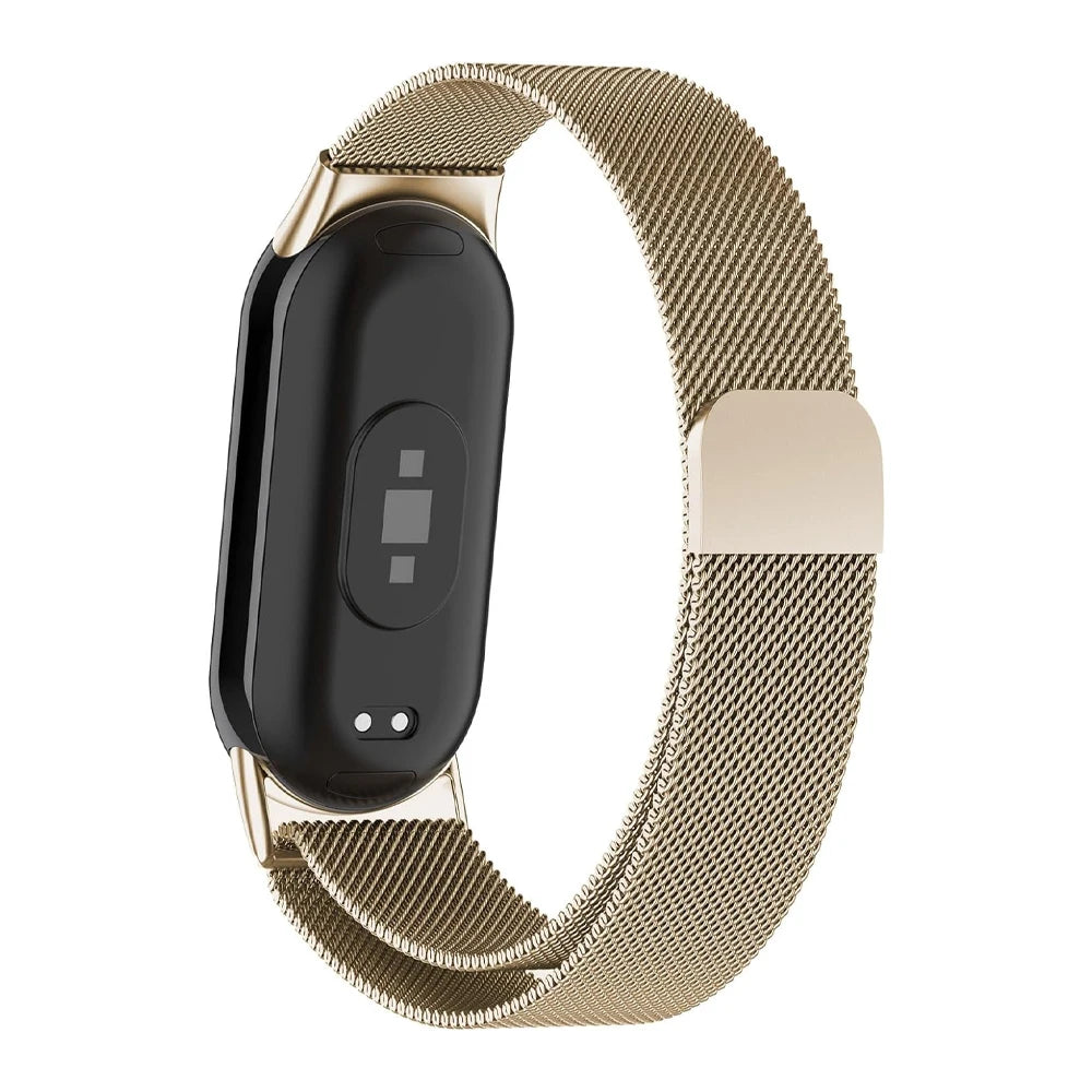 Stainless Steel for mi band 8 9 10 strap miband8 miband accessories magnetic belt correa bracelet for Xiaomi mi band 9 watchband