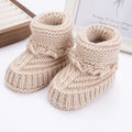 2Pcs/Pair Baby Knit Socks 0-12M Solid Cochet  Walking Socks Ins Cream Solid Color Short Socks  for Infant Boys Girls Clothing