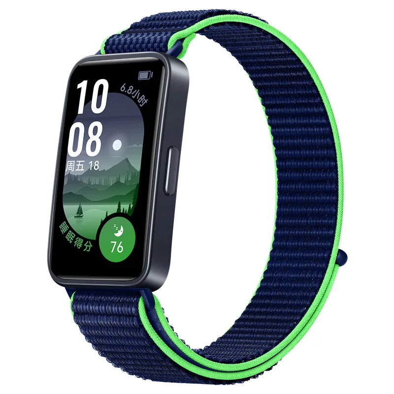 Sports Nylon Loop Strap for Huawei Band 11/11 Pro/10/9/8 Official Replacement Bracelet Belt Huawei Band 11 Wristband Accessories