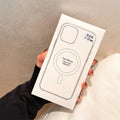 Clear Magsafe Magnetic Wireless Charging Animation Case For iPhone 17 Air 16 15 14 13 12 11 Plus Mini Pro Max Cover With Box
