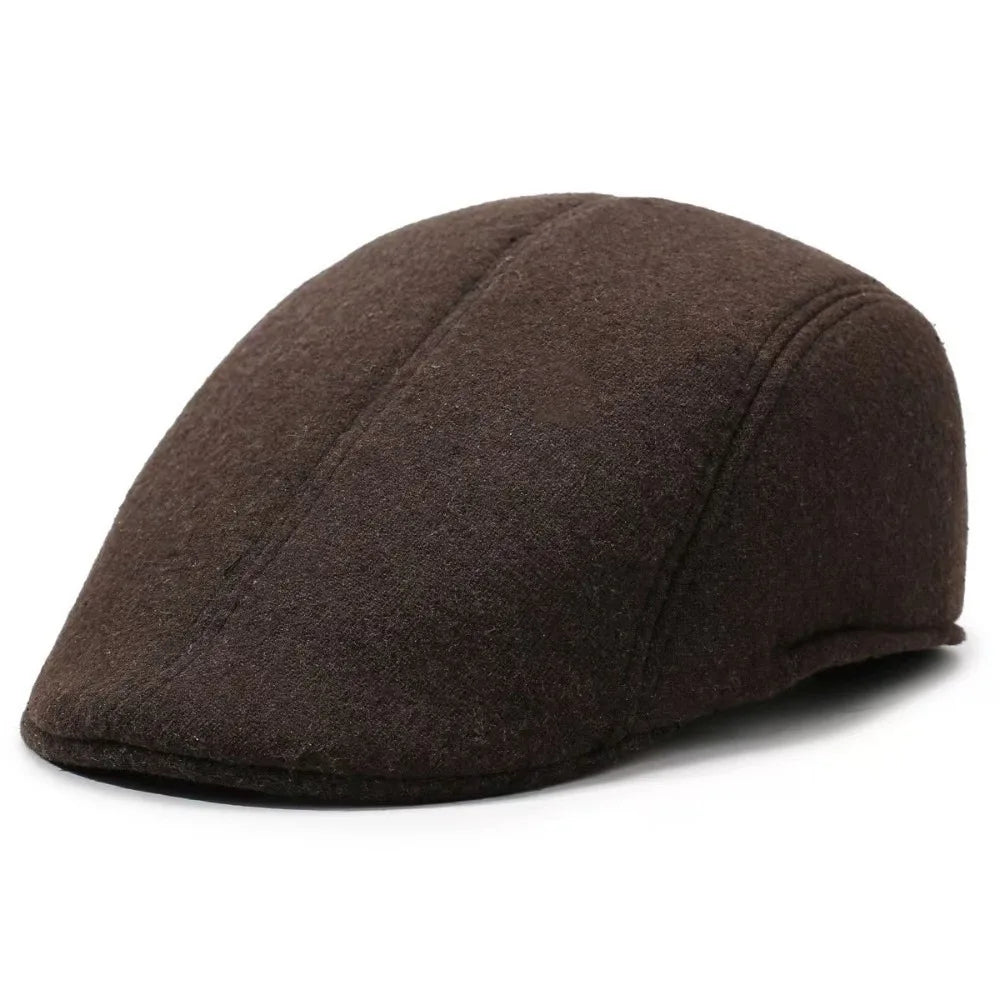 New Soft Men Berets Casual Anti-UV Newspaper Hat Dad Hat Men