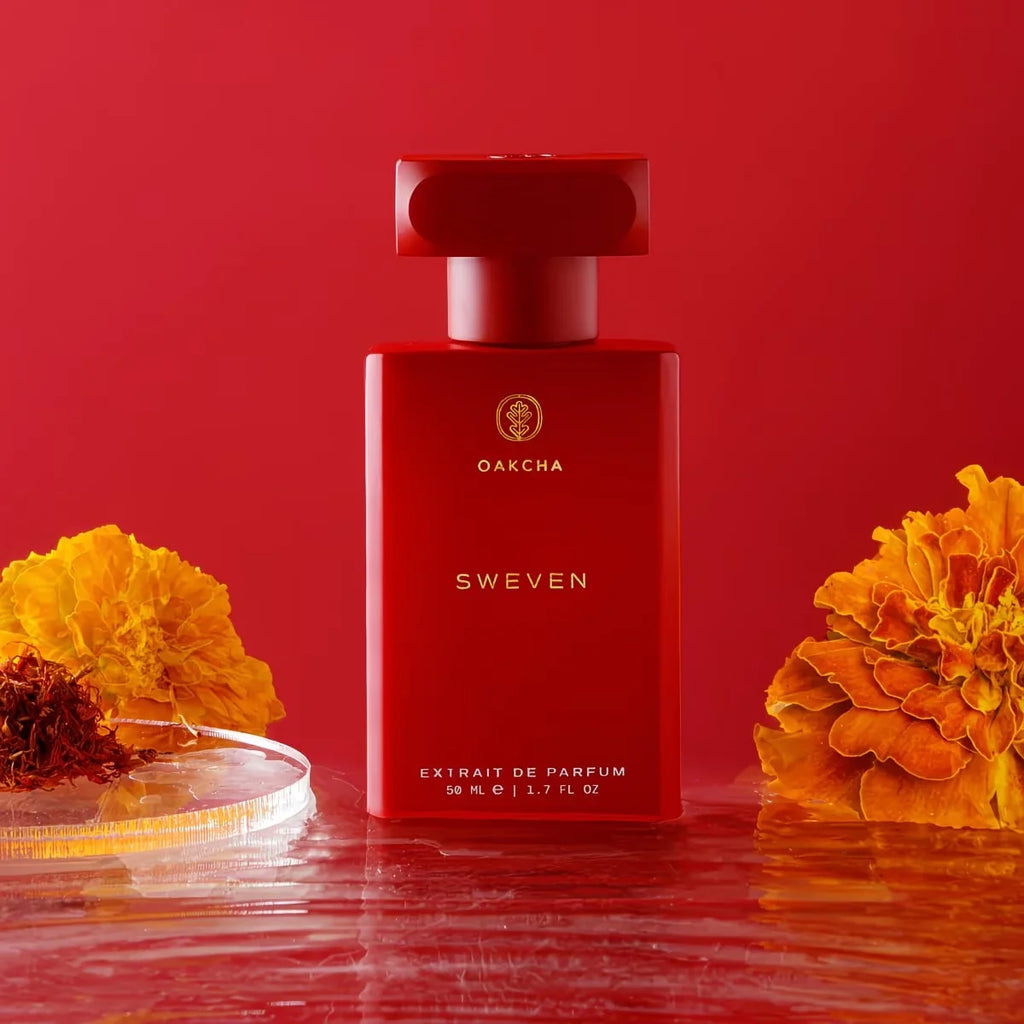 OAKCHA neutral perfume, pink sweet fragrance Bergamot, Jasmine, Vanilla, Yuchuang, Wood, 50ml